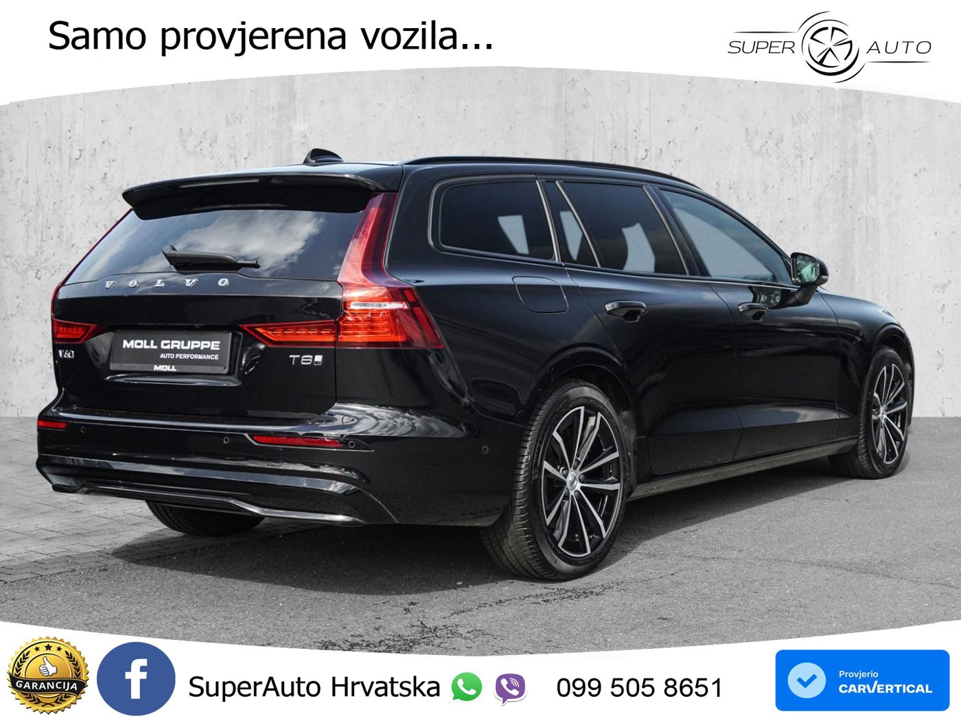 Volvo V60 2.0 T8 AWD Geartronic LED+GR SJED+ACC