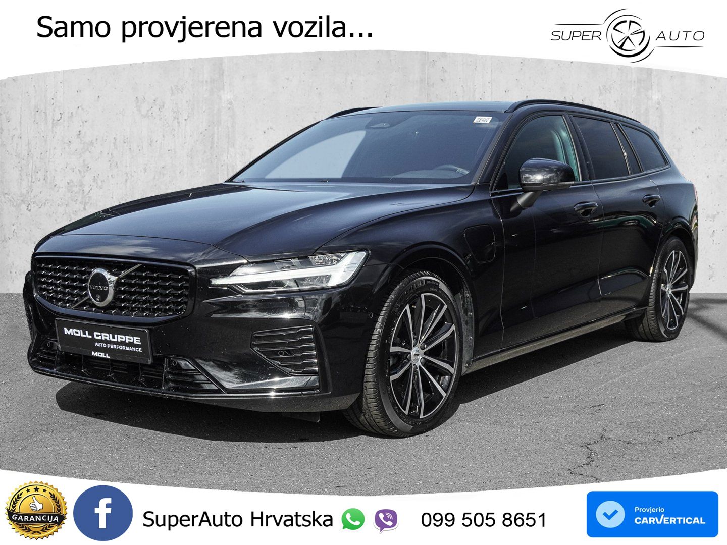 Volvo V60 2.0 T8 AWD Geartronic LED+GR SJED+ACC