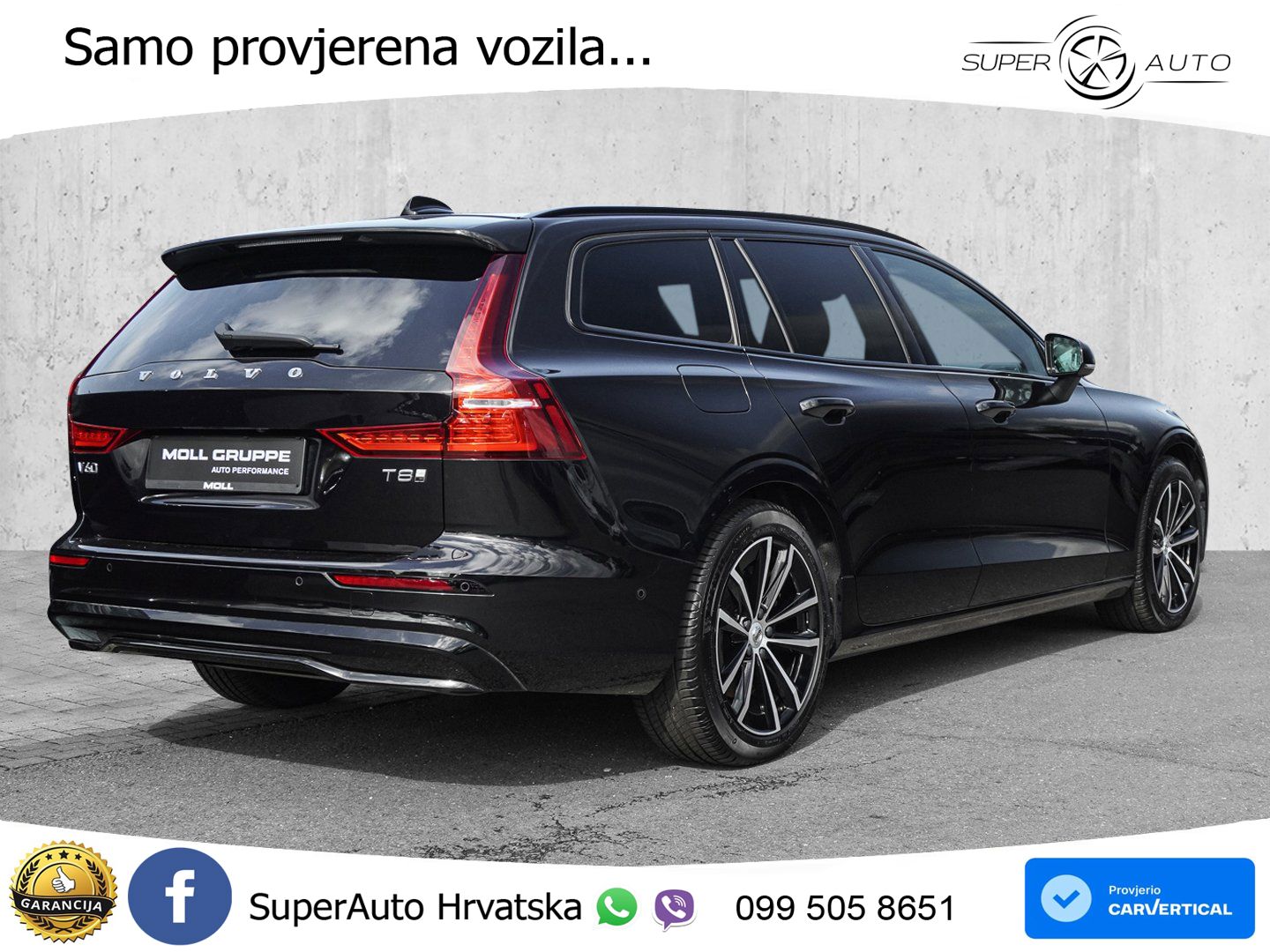 Volvo V60 2.0 T8 AWD Geartronic LED+GR SJED+ACC