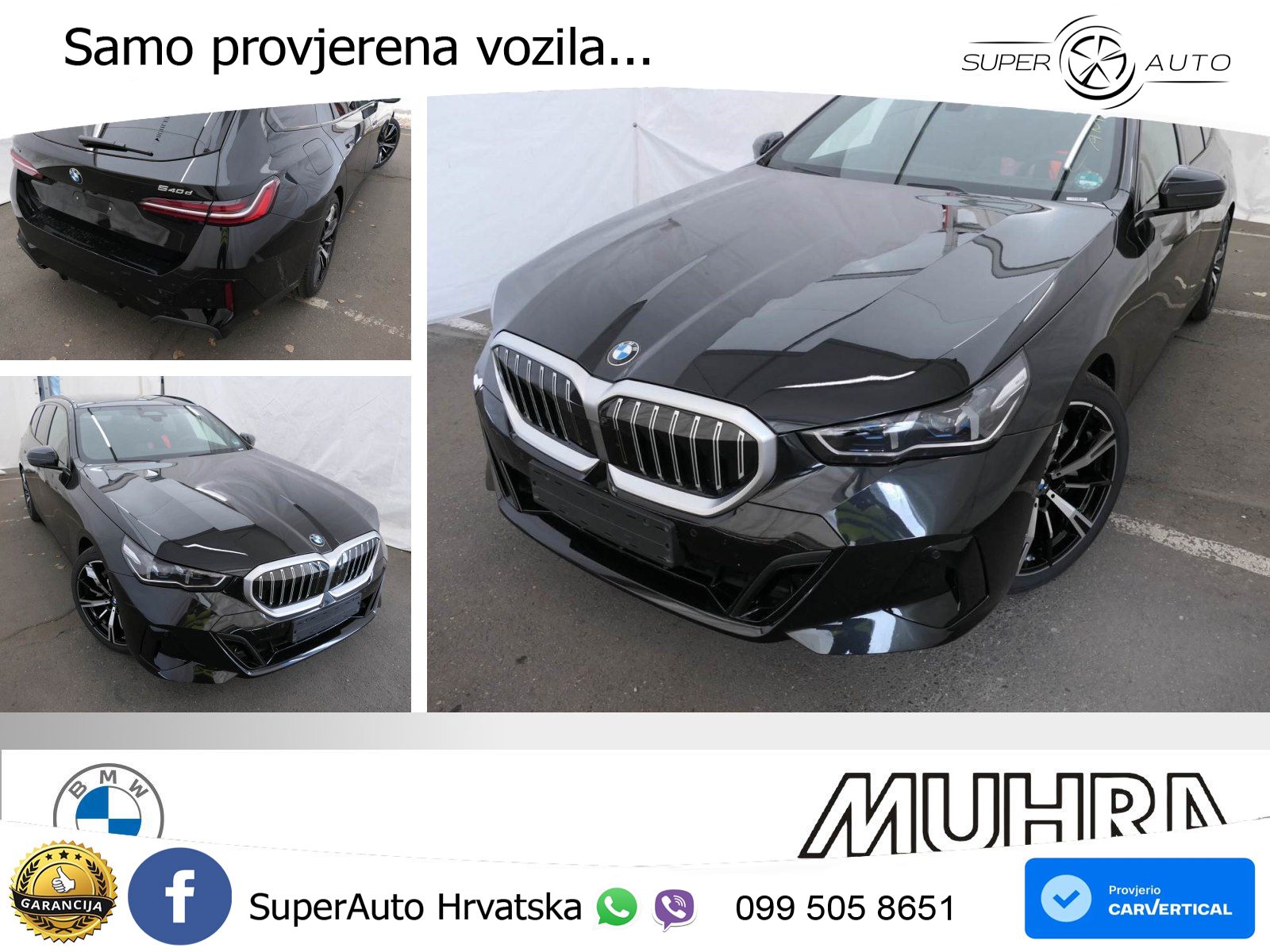 BMW 540d Touring (303 KS) xDrive Steptronic M Sport ACC+HEAD+4xGR SJED+360+PANO