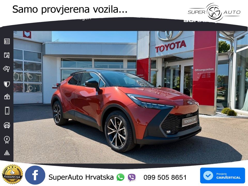 Toyota C-HR 2.0 (223 KS) PHEV e-CVT Teamplayer LED+GR SJED+ACC