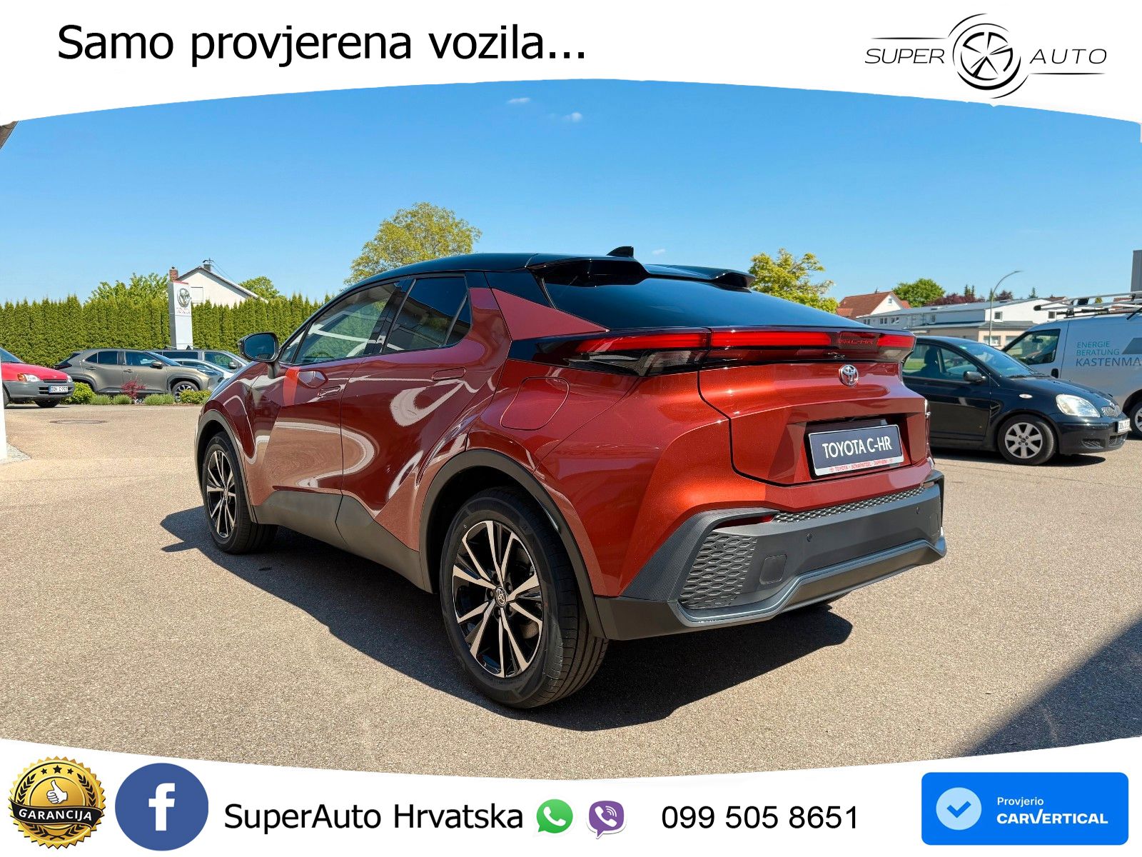 Toyota C-HR 2.0 (223 KS) PHEV e-CVT Teamplayer LED+GR SJED+ACC