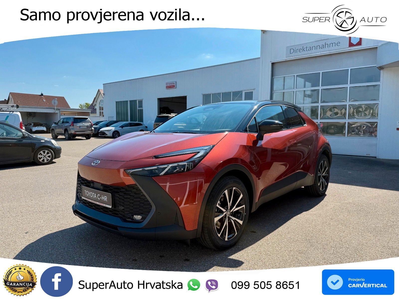 Toyota C-HR 2.0 (223 KS) PHEV e-CVT Teamplayer LED+GR SJED+ACC