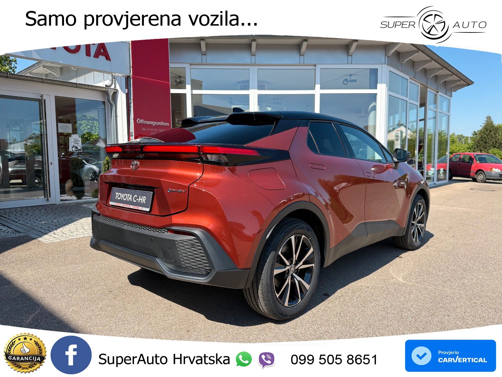 Toyota C-HR 2.0 (223 KS) PHEV e-CVT Teamplayer LED+GR SJED+ACC
