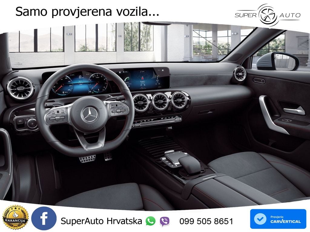 Mercedes-Benz A 200 7G-DCT AMG LED+GR SJED+ACC