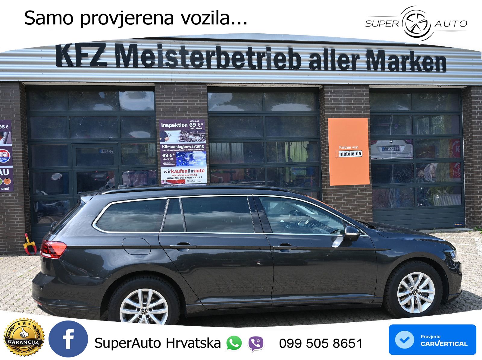 Volkswagen Passat Variant 2.0 TDI (150 KS) DSG Business LED+ACC