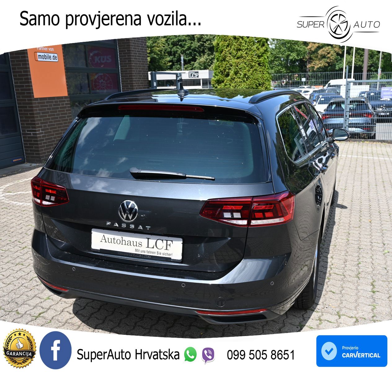 Volkswagen Passat Variant 2.0 TDI (150 KS) DSG Business LED+ACC