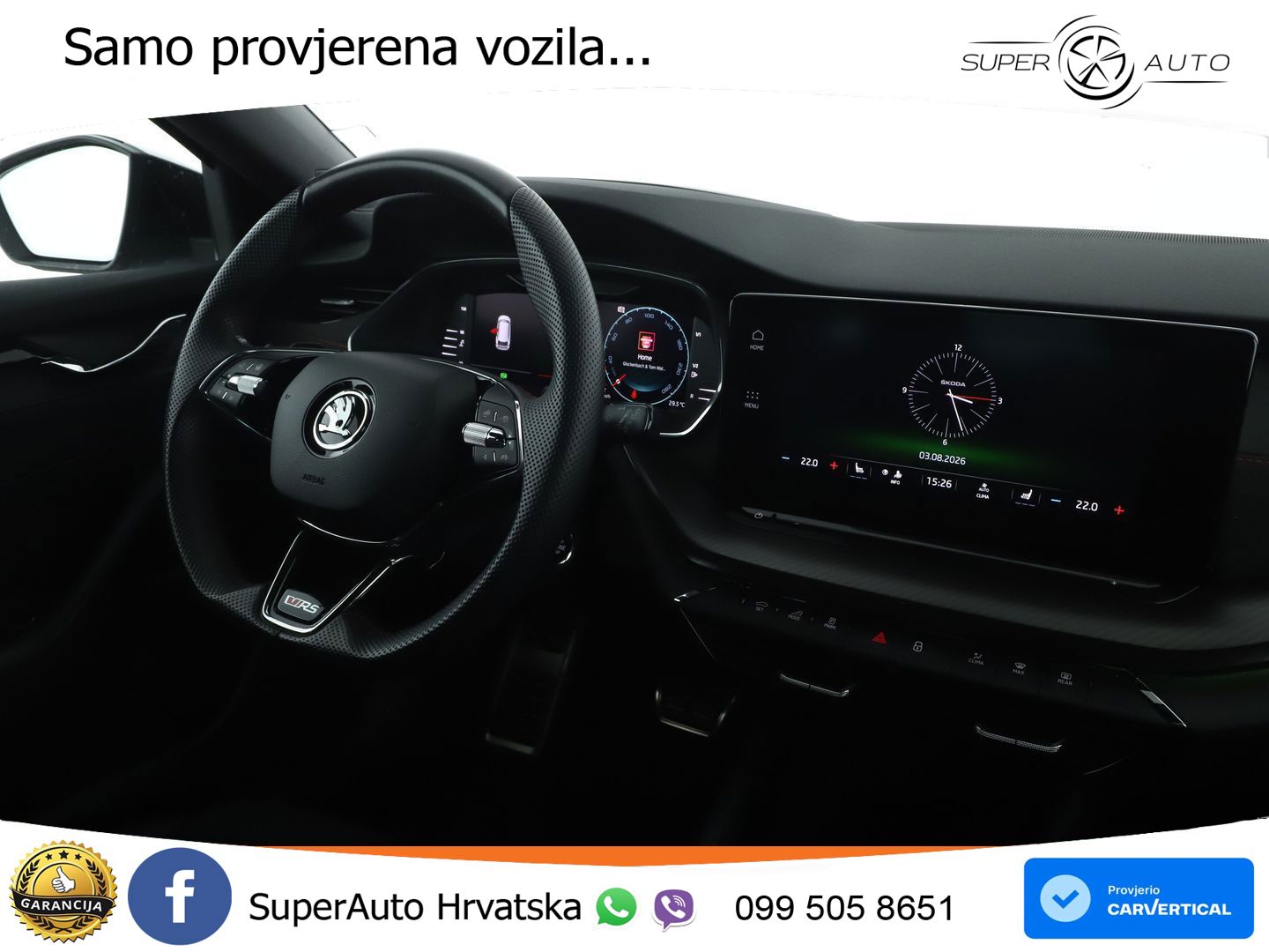 Škoda Octavia Combi RS 2.0 TDI (200 KS) 4x4 DSG LED+GR SJED+ACC