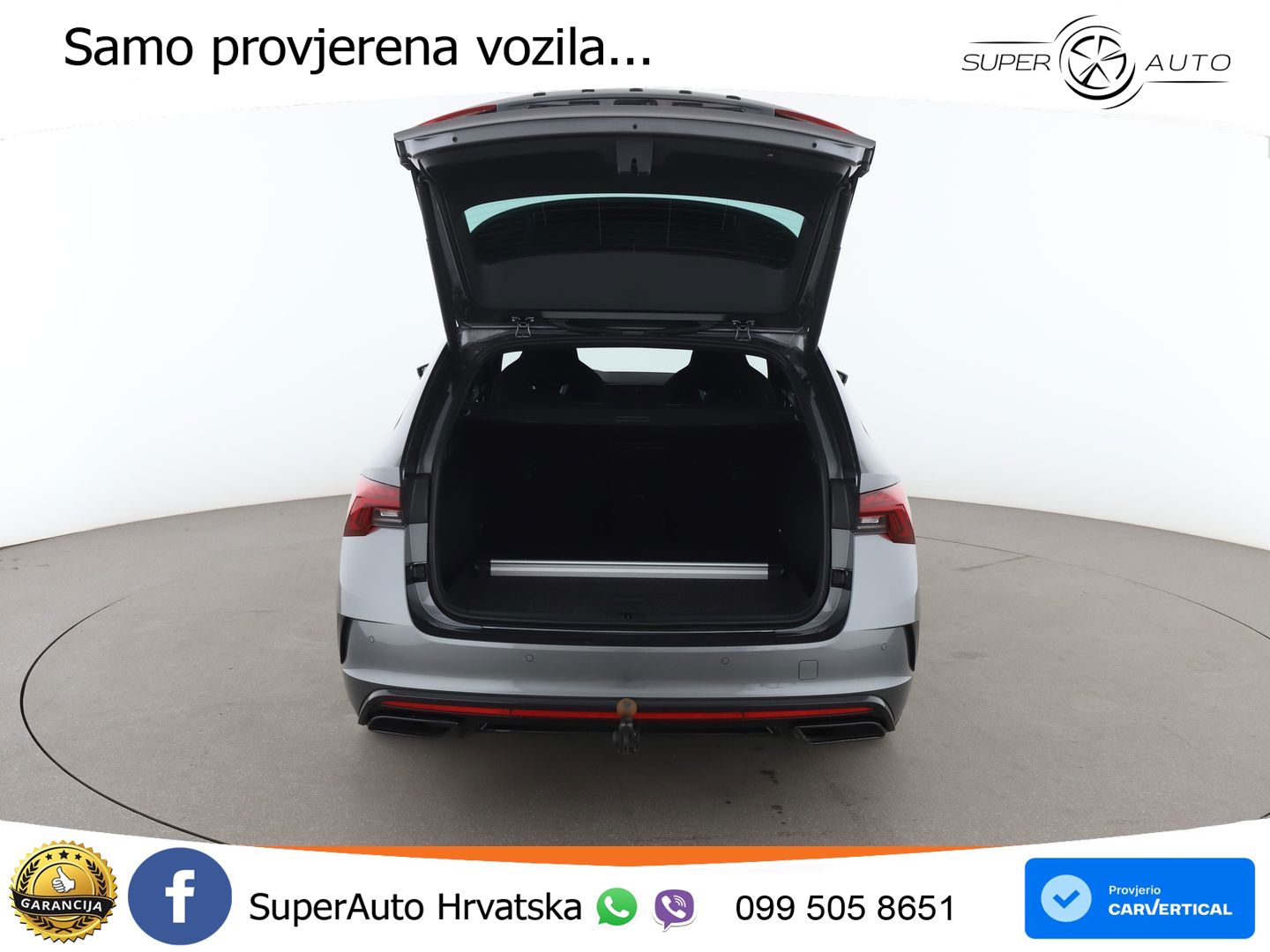 Škoda Octavia Combi RS 2.0 TDI (200 KS) 4x4 DSG LED+GR SJED+ACC
