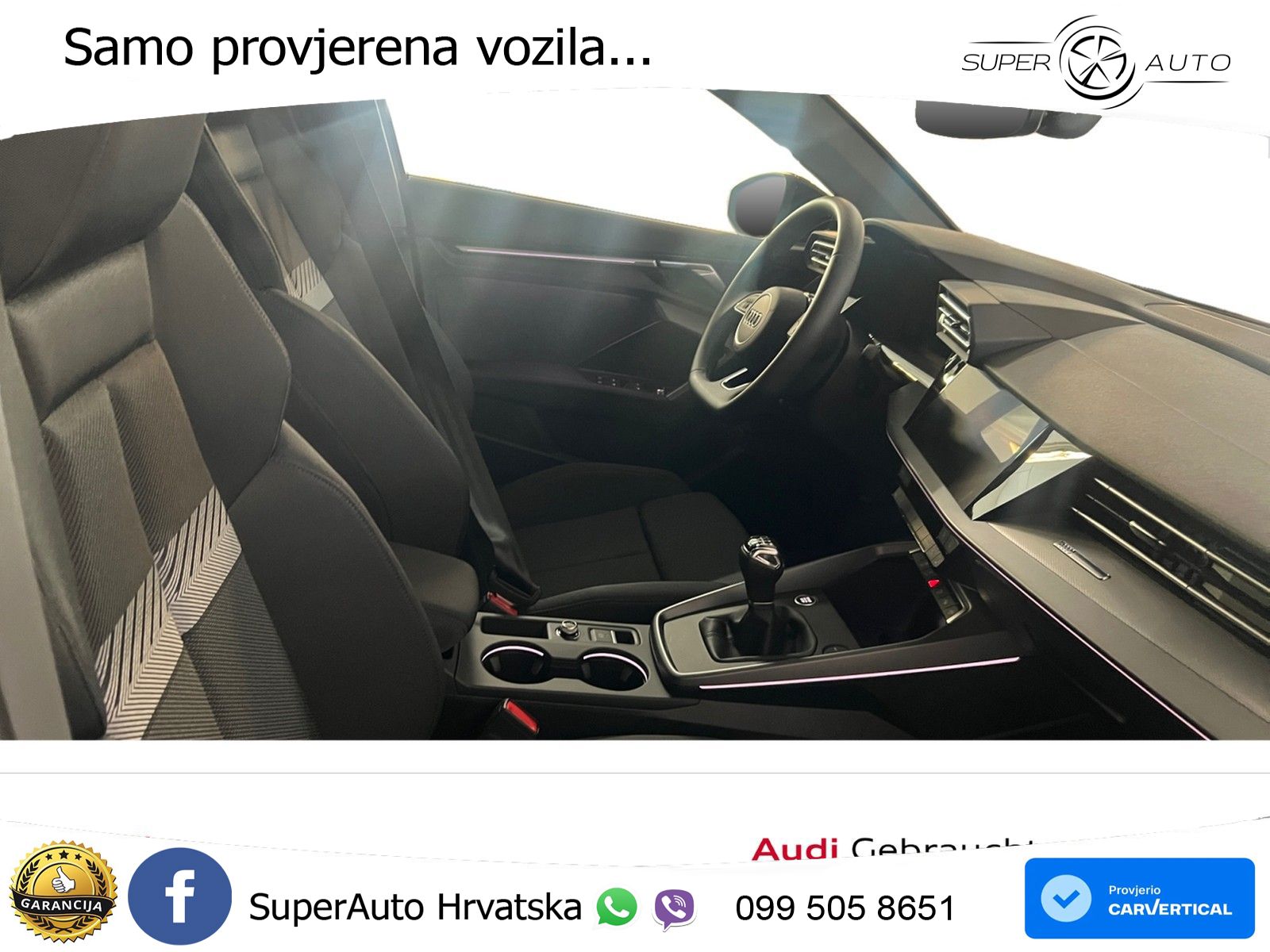Audi A3 35 TFSI (150 KS) LED+GR SJED+ACC