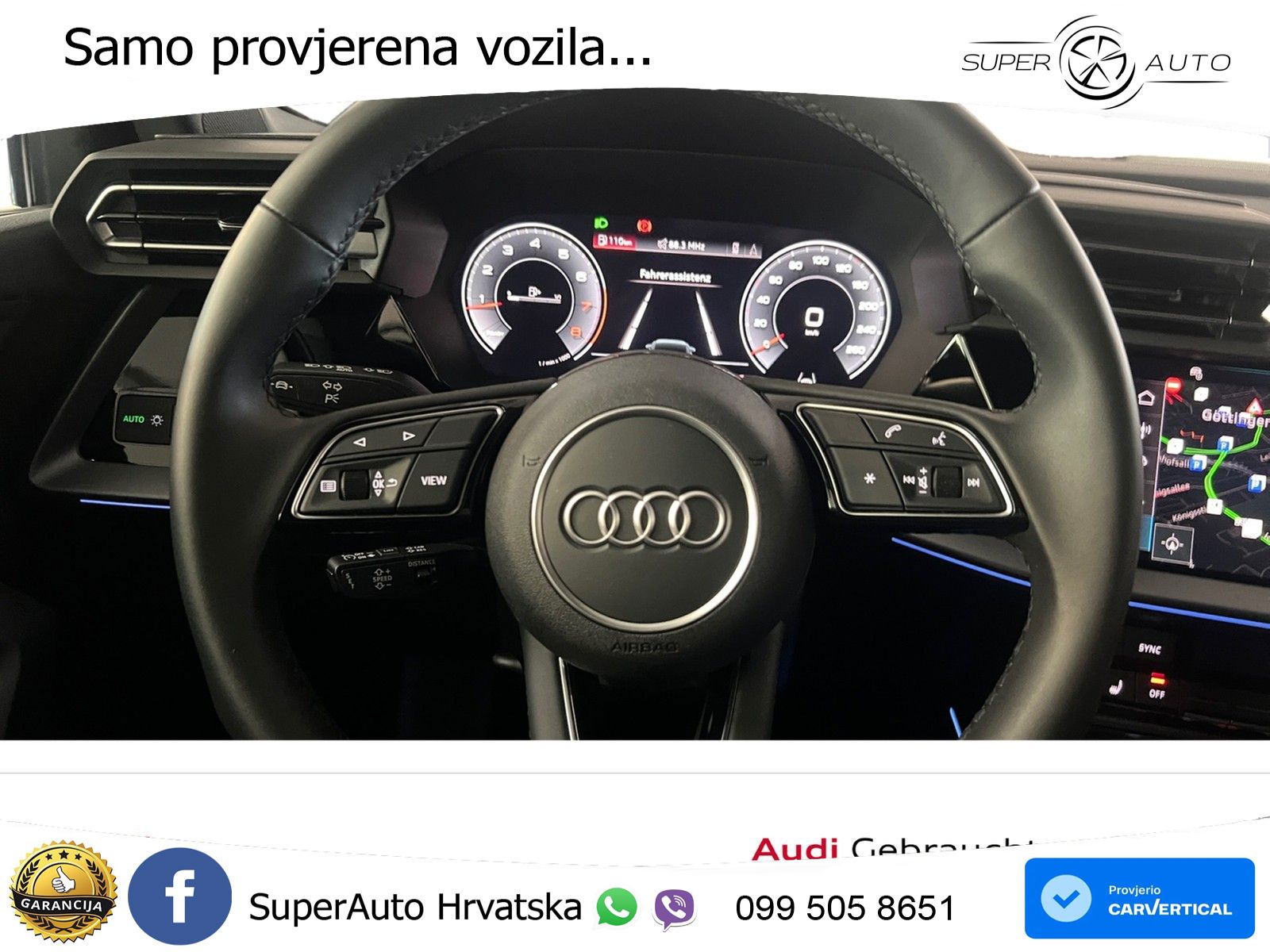 Audi A3 35 TFSI (150 KS) LED+GR SJED+ACC