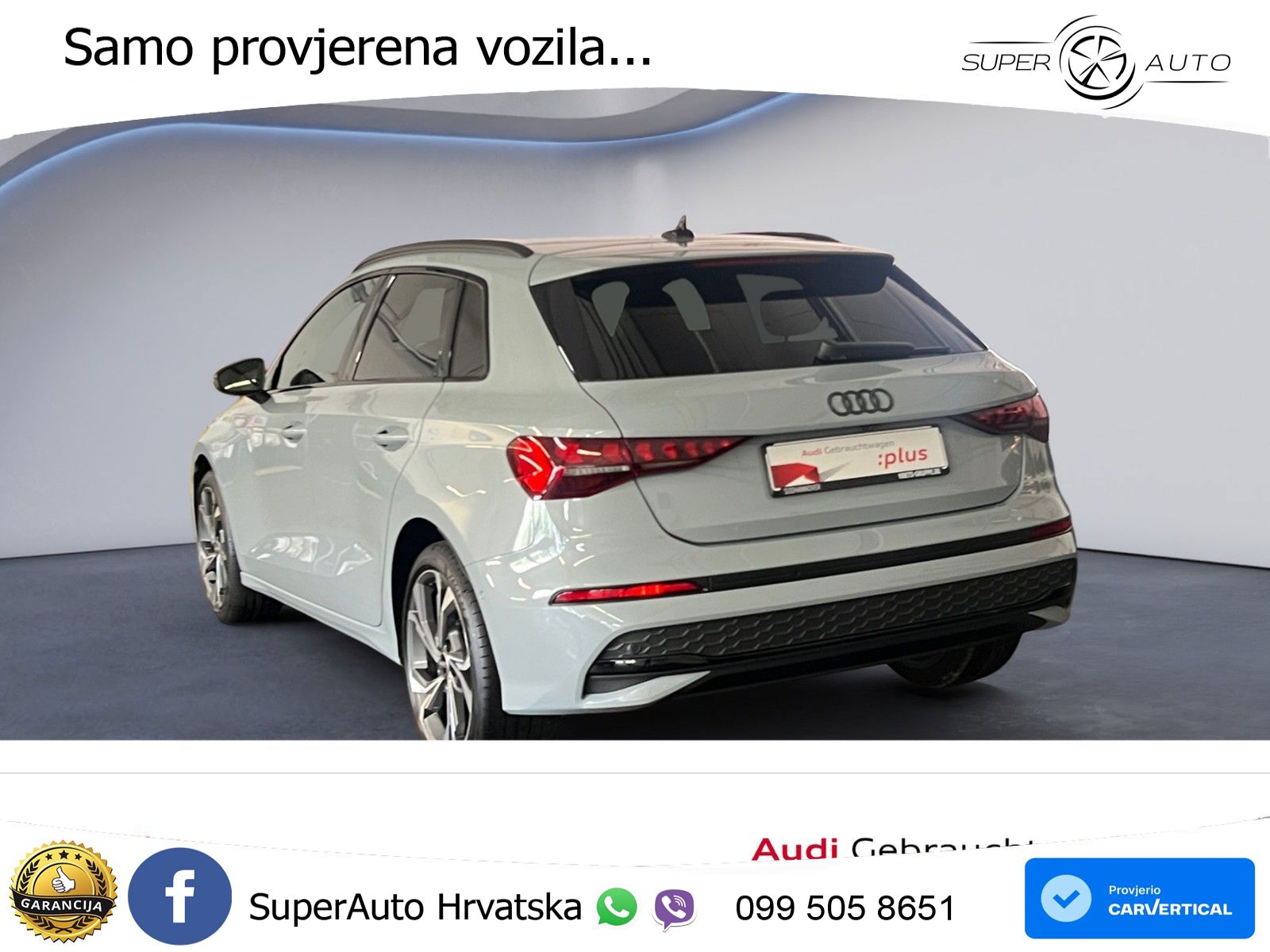 Audi A3 35 TFSI (150 KS) LED+GR SJED+ACC