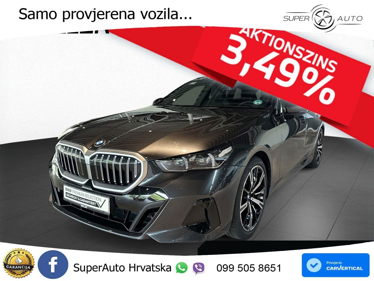 BMW 520d Touring (197 KS) xDrive Steptronic M Sport ACC+HEAD+4xGR SJED+360+PANO