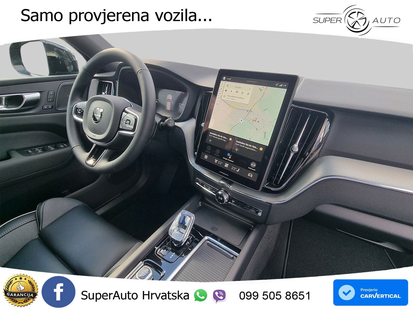 Volvo XC60 T6 AWD Geartronic LED+GR SJED+ACC