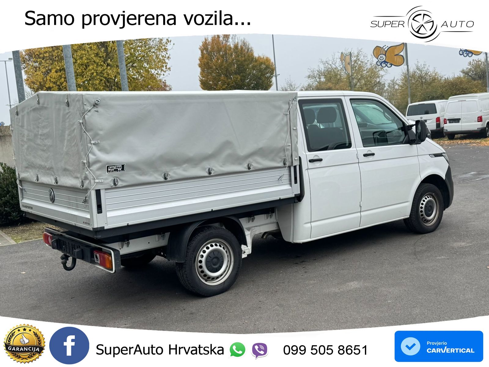 Volkswagen T6.1 Transporter Doka/Pritsche 4Motion AHK*Stand 150 KS