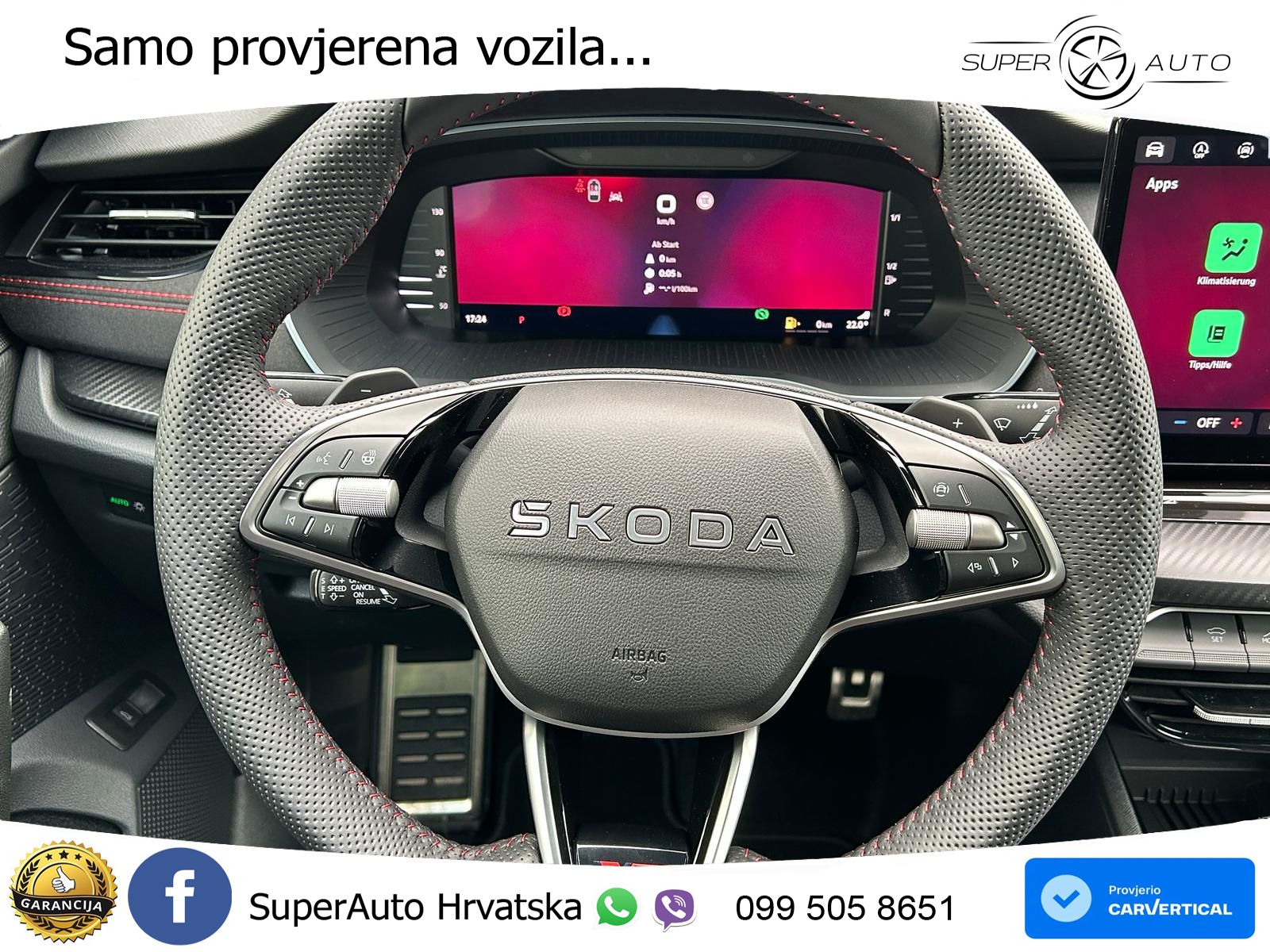 Škoda Octavia Combi RS 2.0 TSI (265 KS) DSG MATRIX+GR SJED+KAM