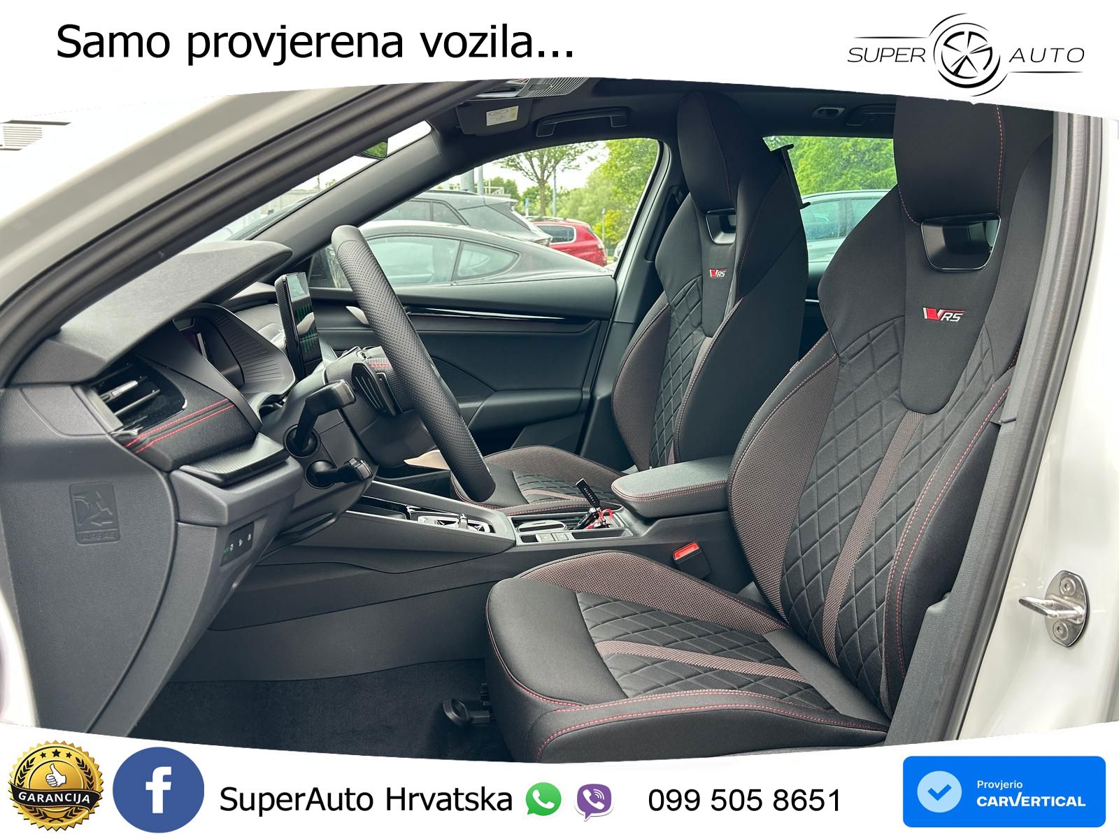 Škoda Octavia Combi RS 2.0 TSI (265 KS) DSG MATRIX+GR SJED+KAM