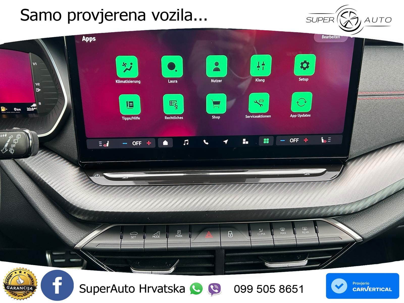 Škoda Octavia Combi RS 2.0 TSI (265 KS) DSG MATRIX+GR SJED+KAM