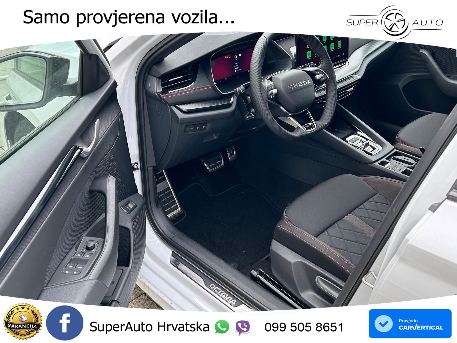 Škoda Octavia Combi RS 2.0 TSI (265 KS) DSG MATRIX+GR SJED+KAM