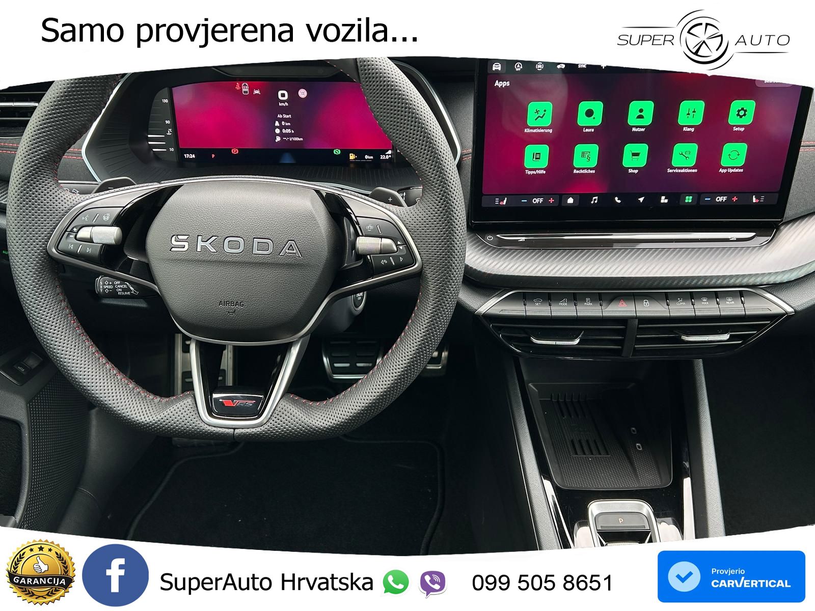 Škoda Octavia Combi RS 2.0 TSI (265 KS) DSG MATRIX+GR SJED+KAM