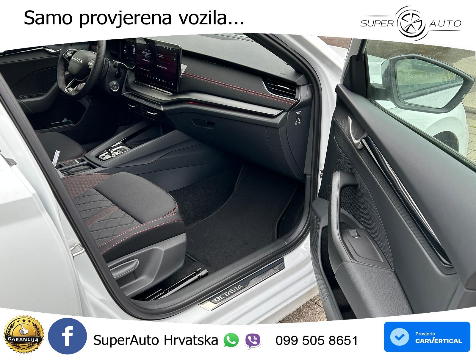 Škoda Octavia Combi RS 2.0 TSI (265 KS) DSG MATRIX+GR SJED+KAM