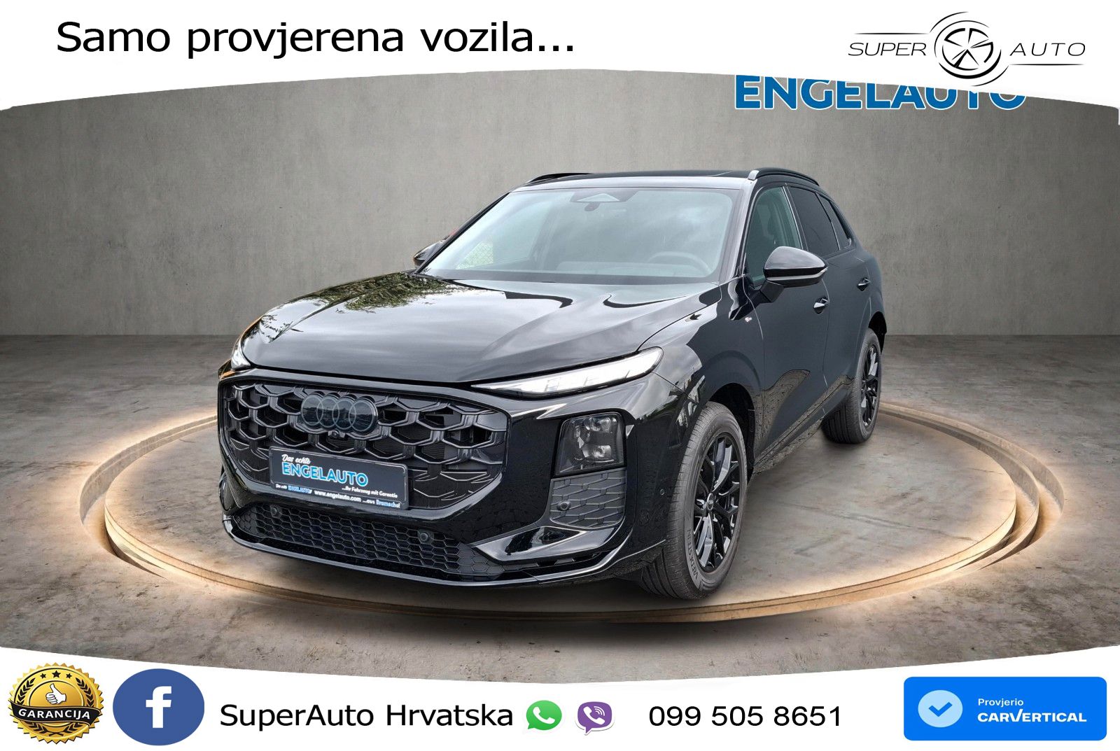 Audi Q3 2.0 TDI (150 KS) S tronic S line LED+GR SJED+ACC