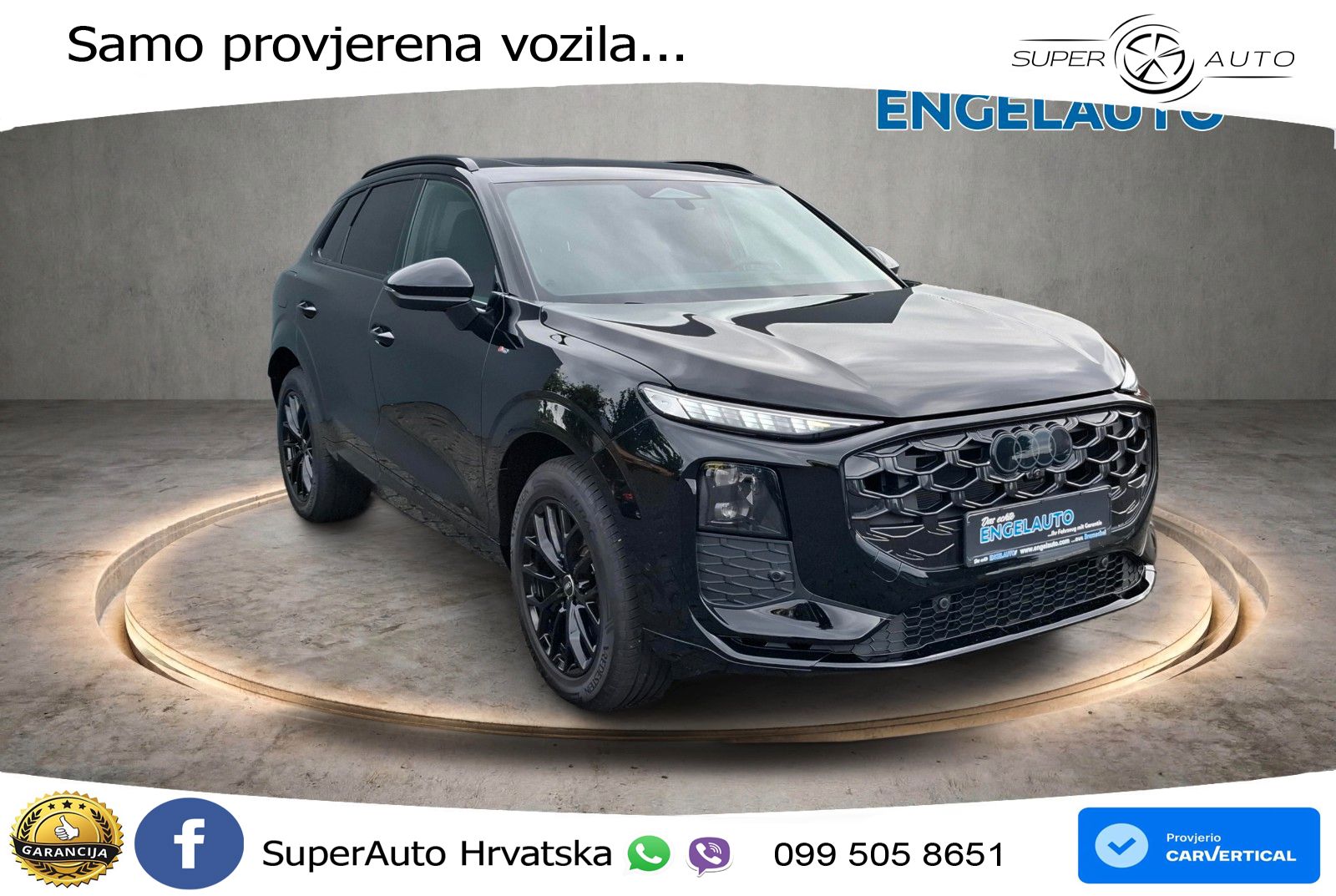 Audi Q3 2.0 TDI (150 KS) S tronic S line LED+GR SJED+ACC