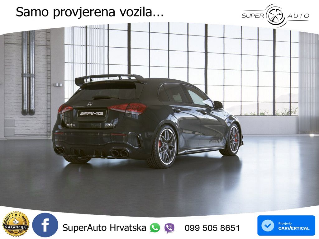Mercedes-Benz AMG A 45 S 4MATIC+ AMG SPEEDSHIFT DCT 8G LED+GR SJED+ACC