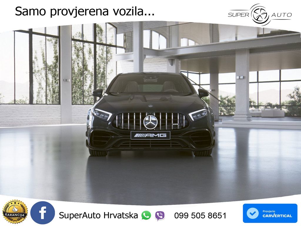 Mercedes-Benz AMG A 45 S 4MATIC+ AMG SPEEDSHIFT DCT 8G LED+GR SJED+ACC