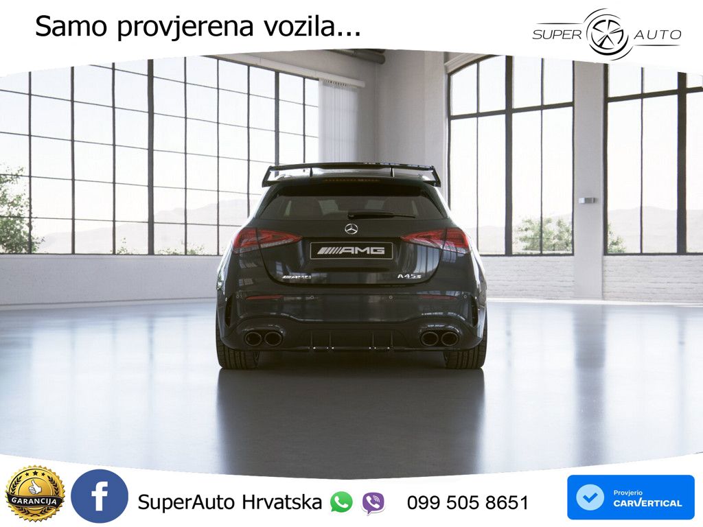 Mercedes-Benz AMG A 45 S 4MATIC+ AMG SPEEDSHIFT DCT 8G LED+GR SJED+ACC