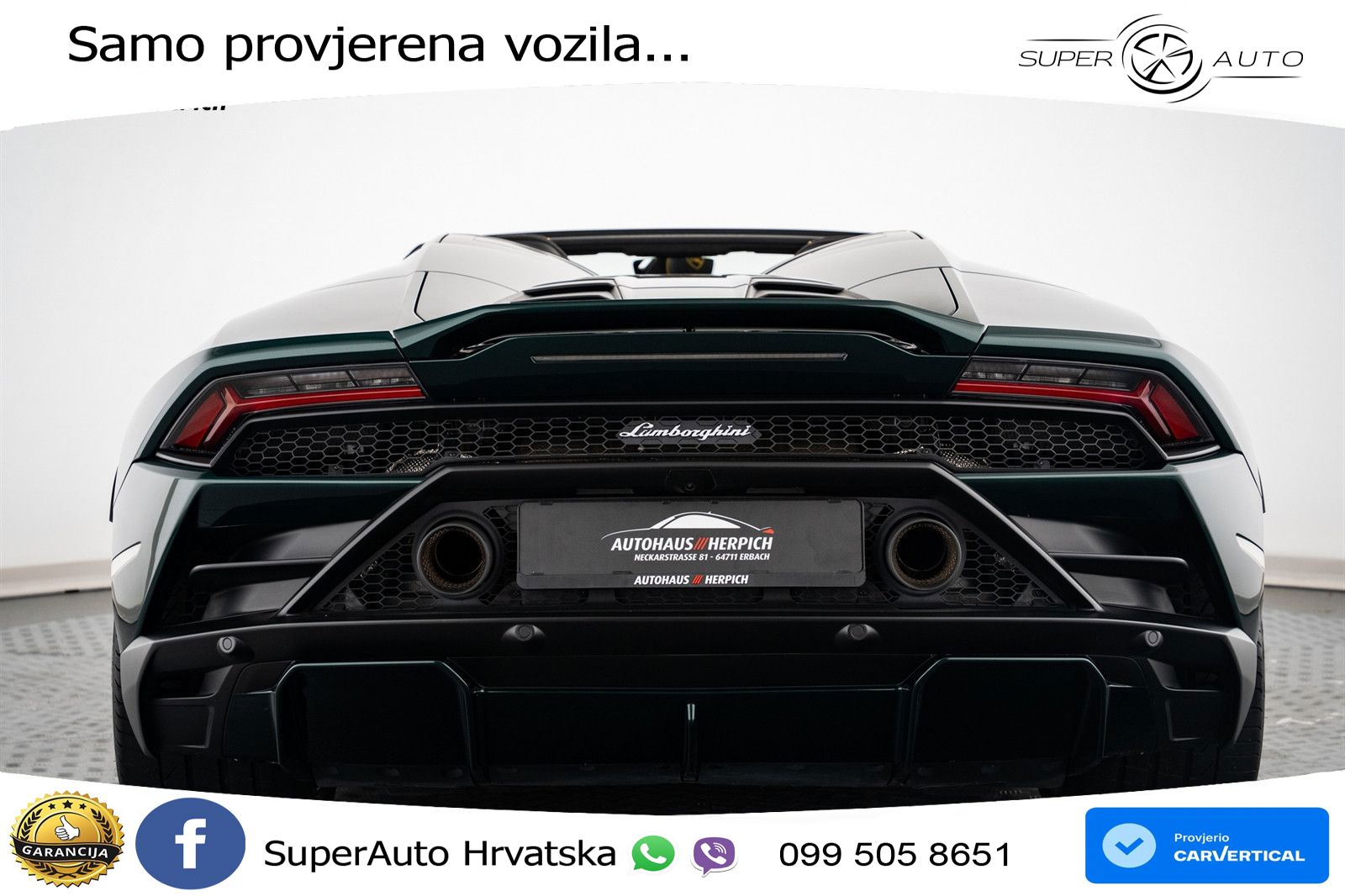 Lamborghini Huracan EVO Spyder 5.2 V10 (610 KS) LDF