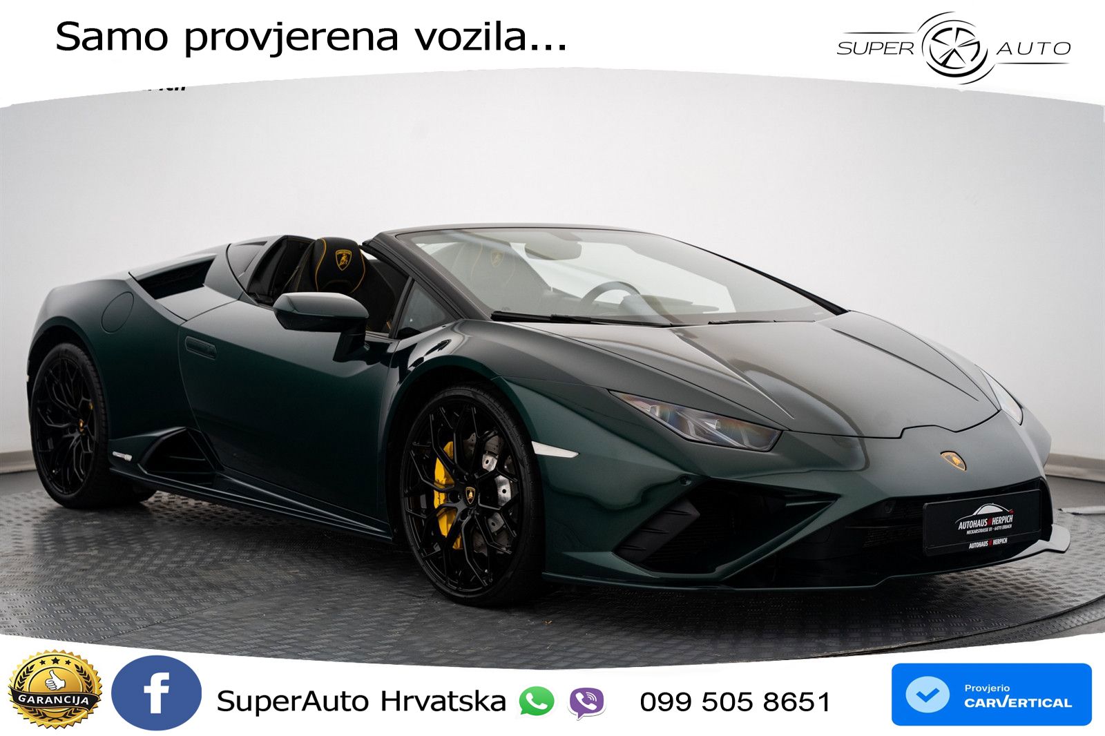 Lamborghini Huracan EVO Spyder 5.2 V10 (610 KS) LDF