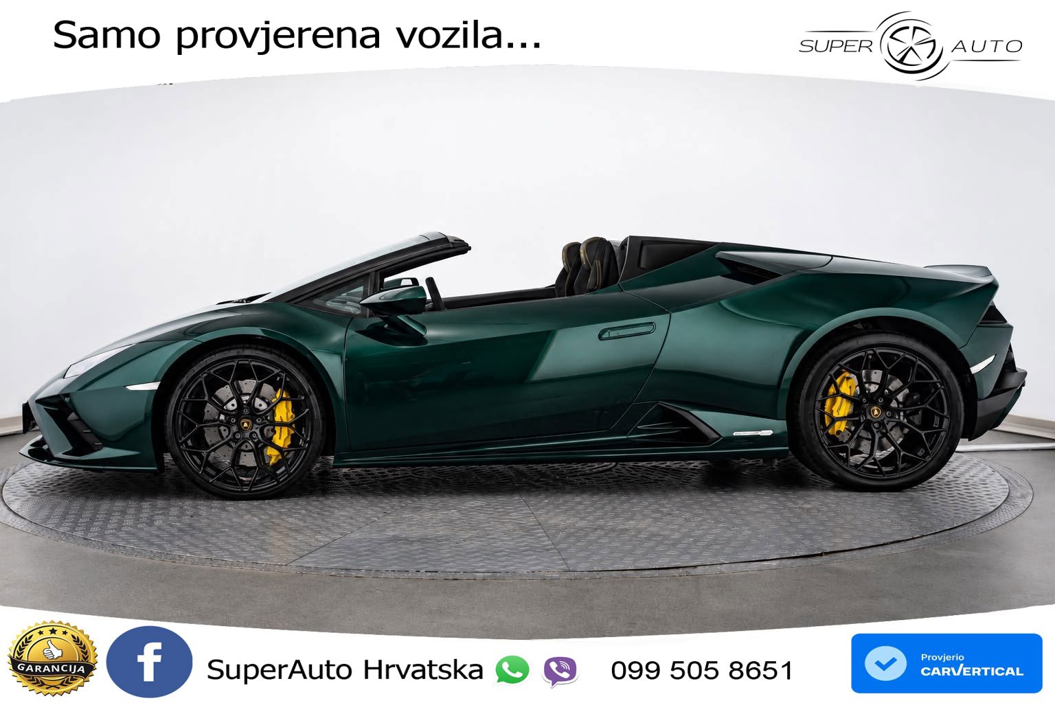 Lamborghini Huracan EVO Spyder 5.2 V10 (610 KS) LDF