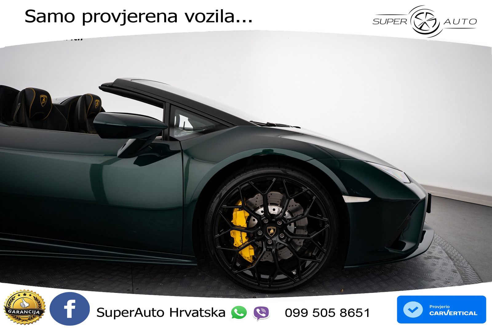 Lamborghini Huracan EVO Spyder 5.2 V10 (610 KS) LDF