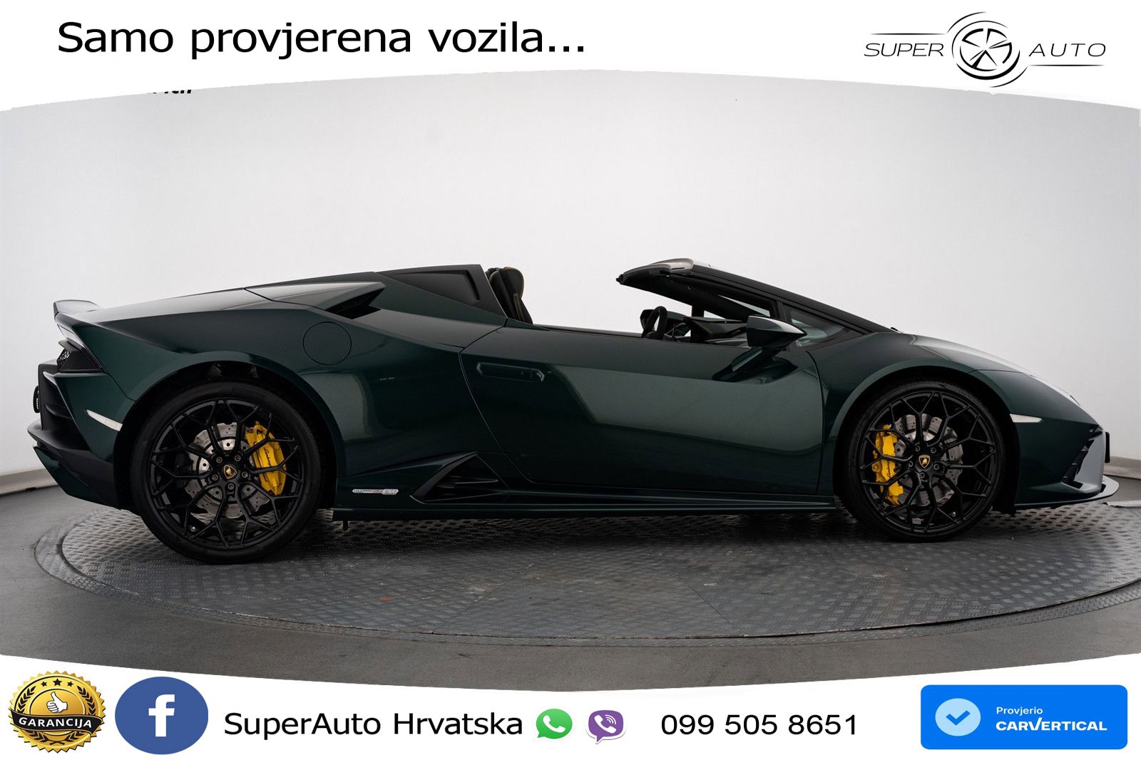 Lamborghini Huracan EVO Spyder 5.2 V10 (610 KS) LDF