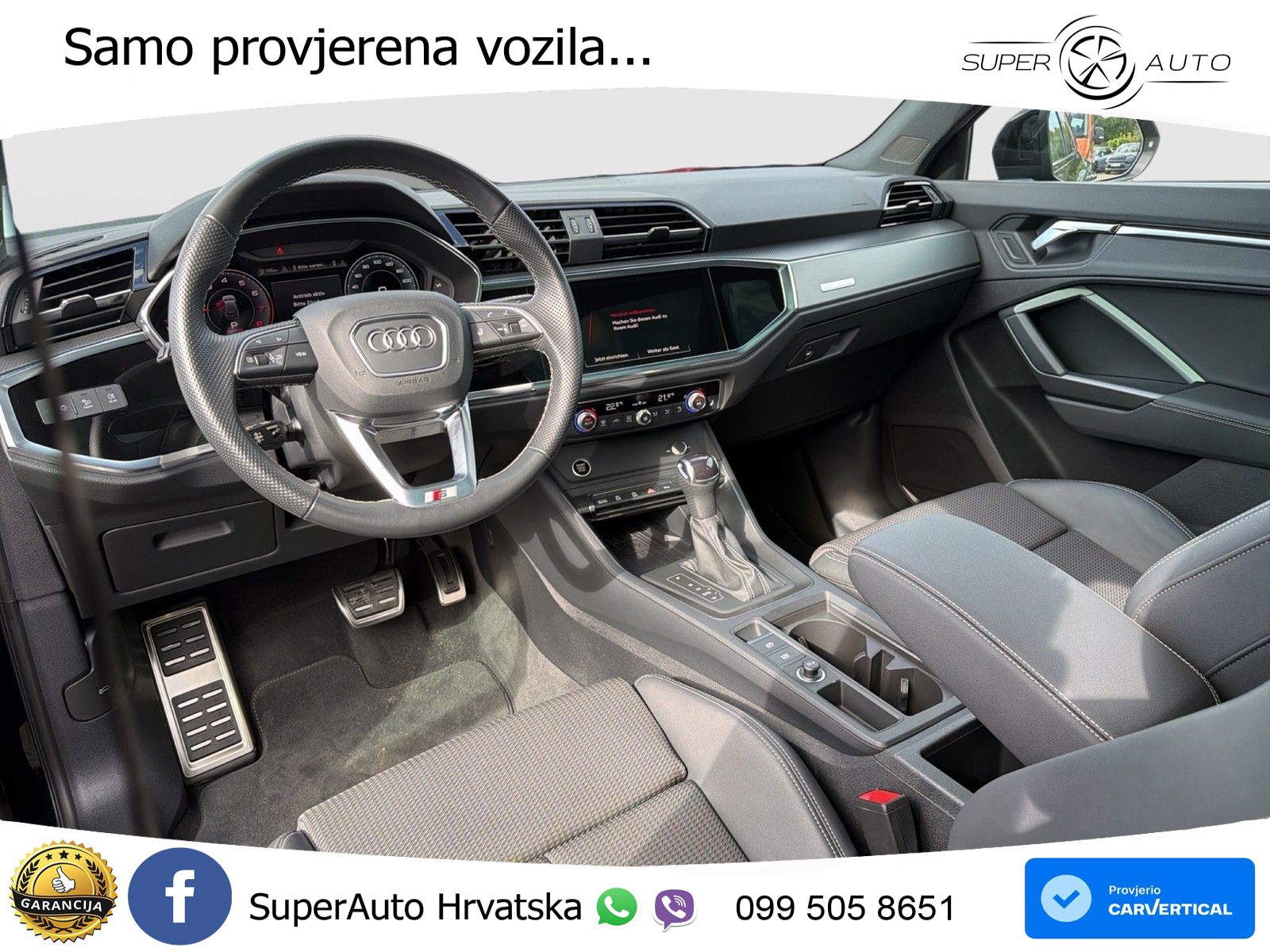 Audi Q3 35 TFSI (150 KS) S tronic S line LED+GR SJED+ACC