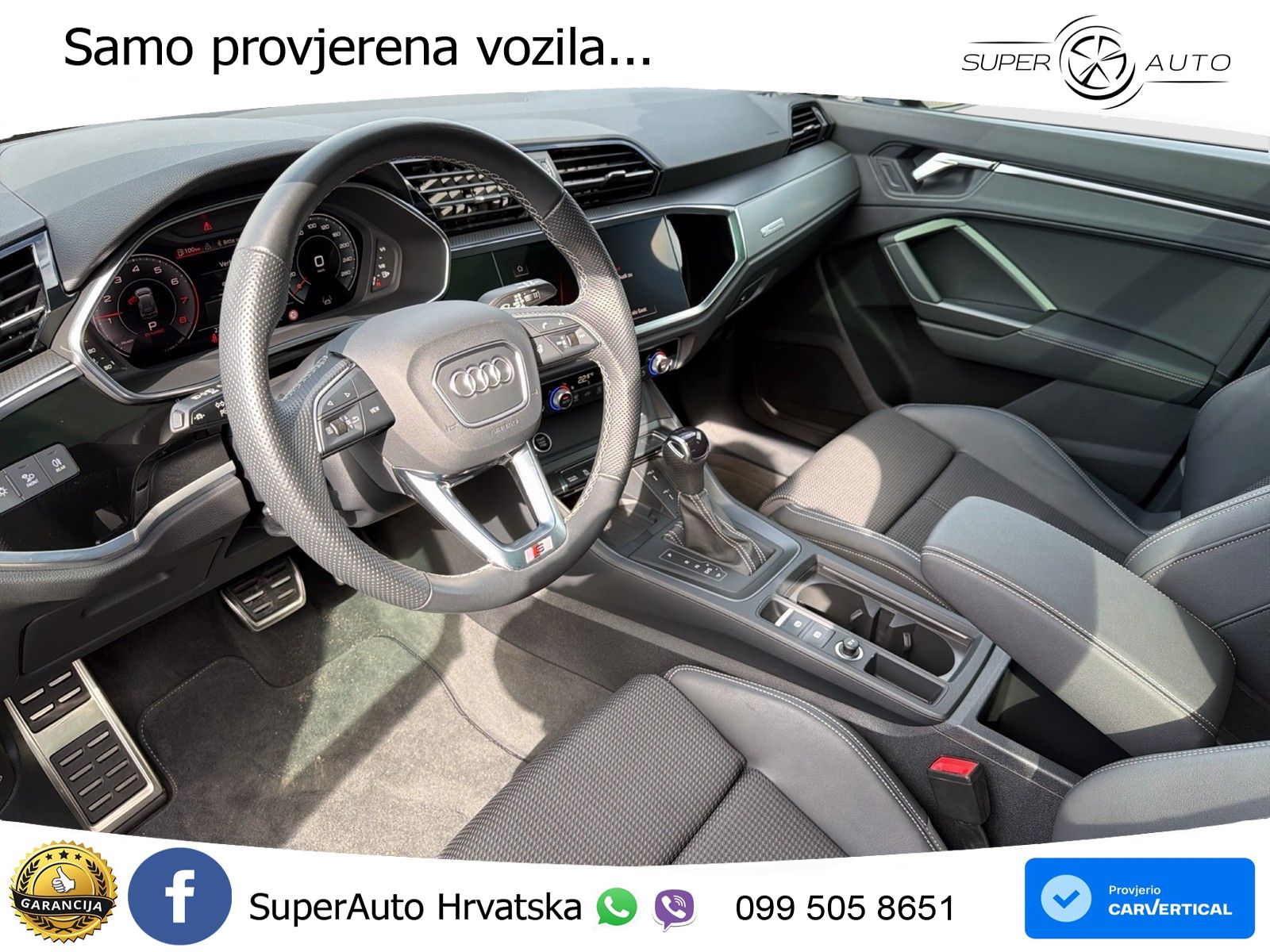 Audi Q3 35 TFSI (150 KS) S tronic S line LED+GR SJED+ACC