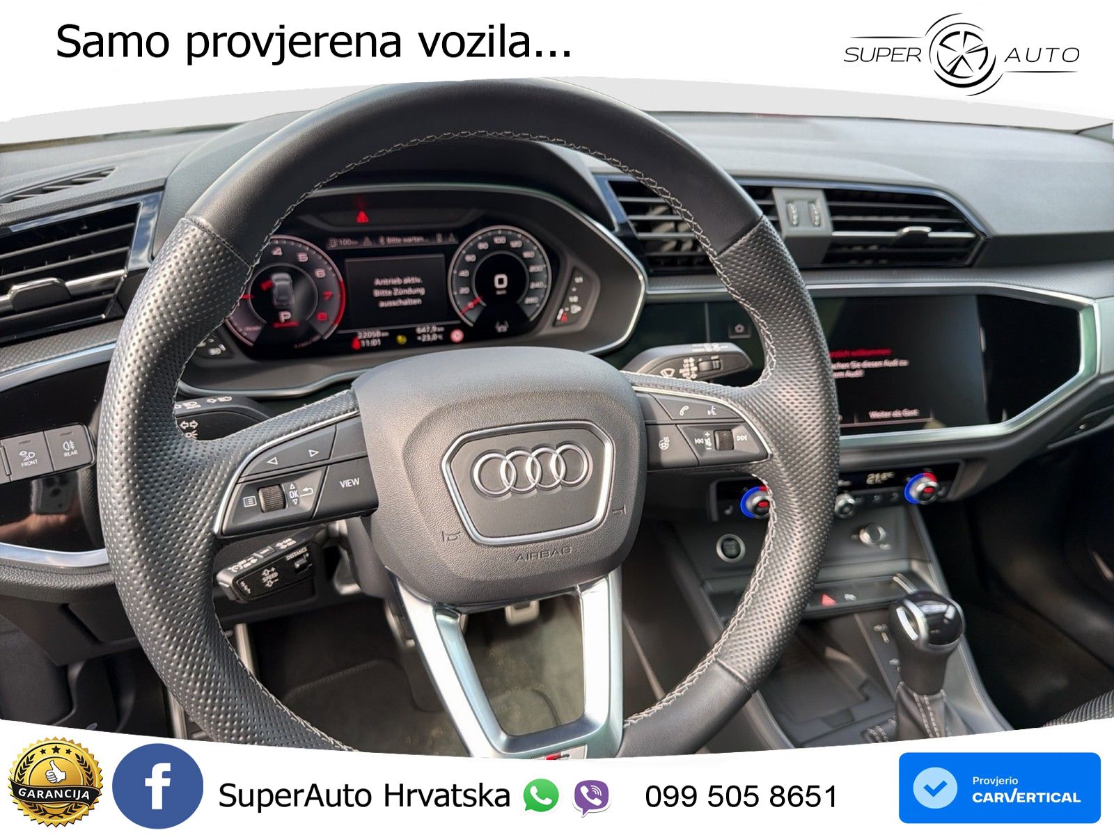 Audi Q3 35 TFSI (150 KS) S tronic S line LED+GR SJED+ACC