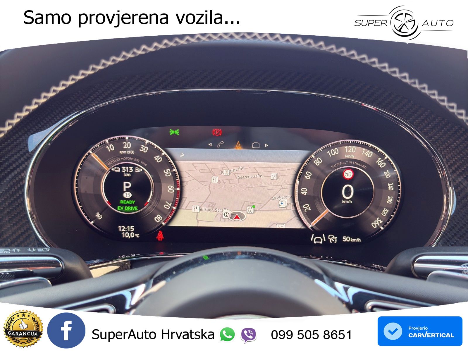 Bentley Continental GT IV 4.0 V8 TFSi (680 KS) AWD DCT ZRAČNI+ACC+GR SJED+360