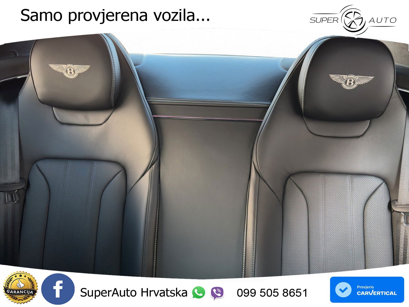 Bentley Continental GT IV 4.0 V8 TFSi (680 KS) AWD DCT ZRAČNI+ACC+GR SJED+360