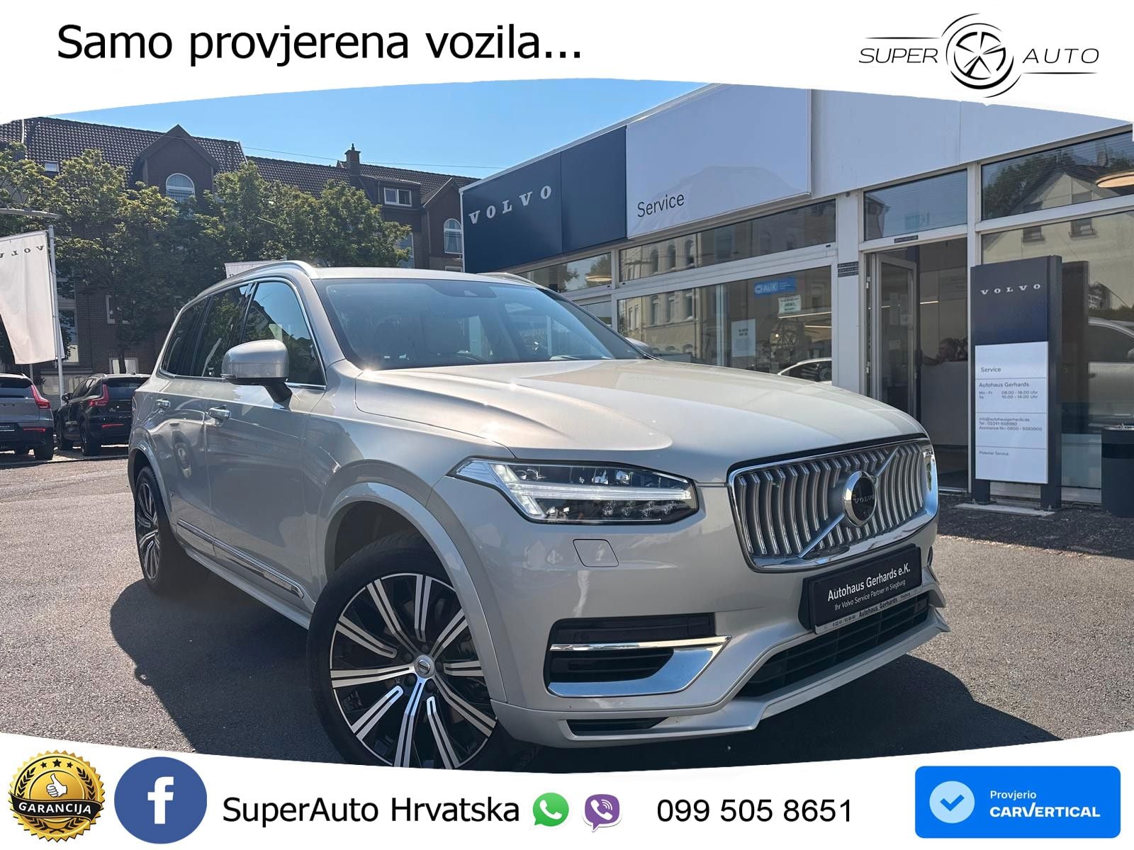 Volvo XC90 Recharge 2.0 T8 AWD Geartronic LED+GR SJED+ACC