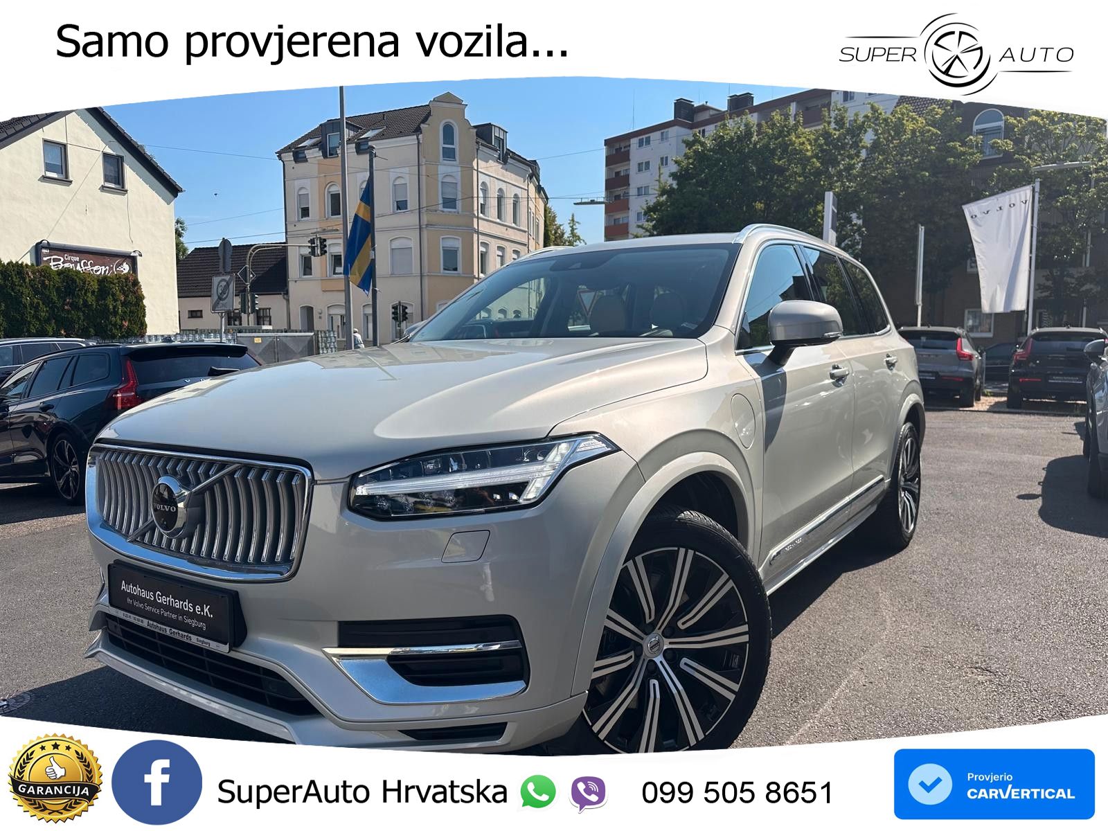 Volvo XC90 Recharge 2.0 T8 AWD Geartronic LED+GR SJED+ACC