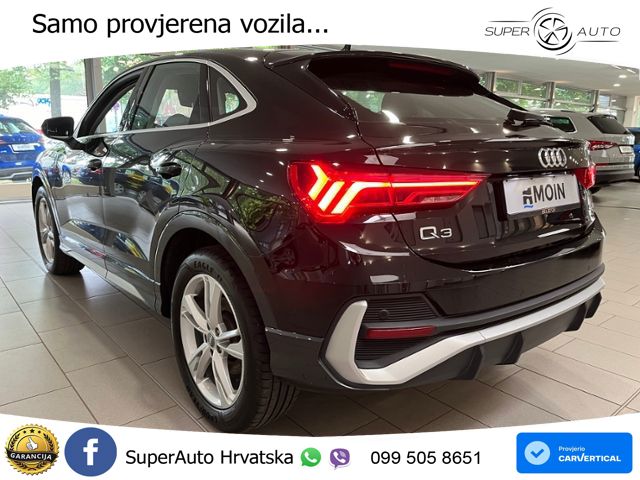 Audi Q3 II Sportback 45 TFSI (230 KS) quattro S tronic S line