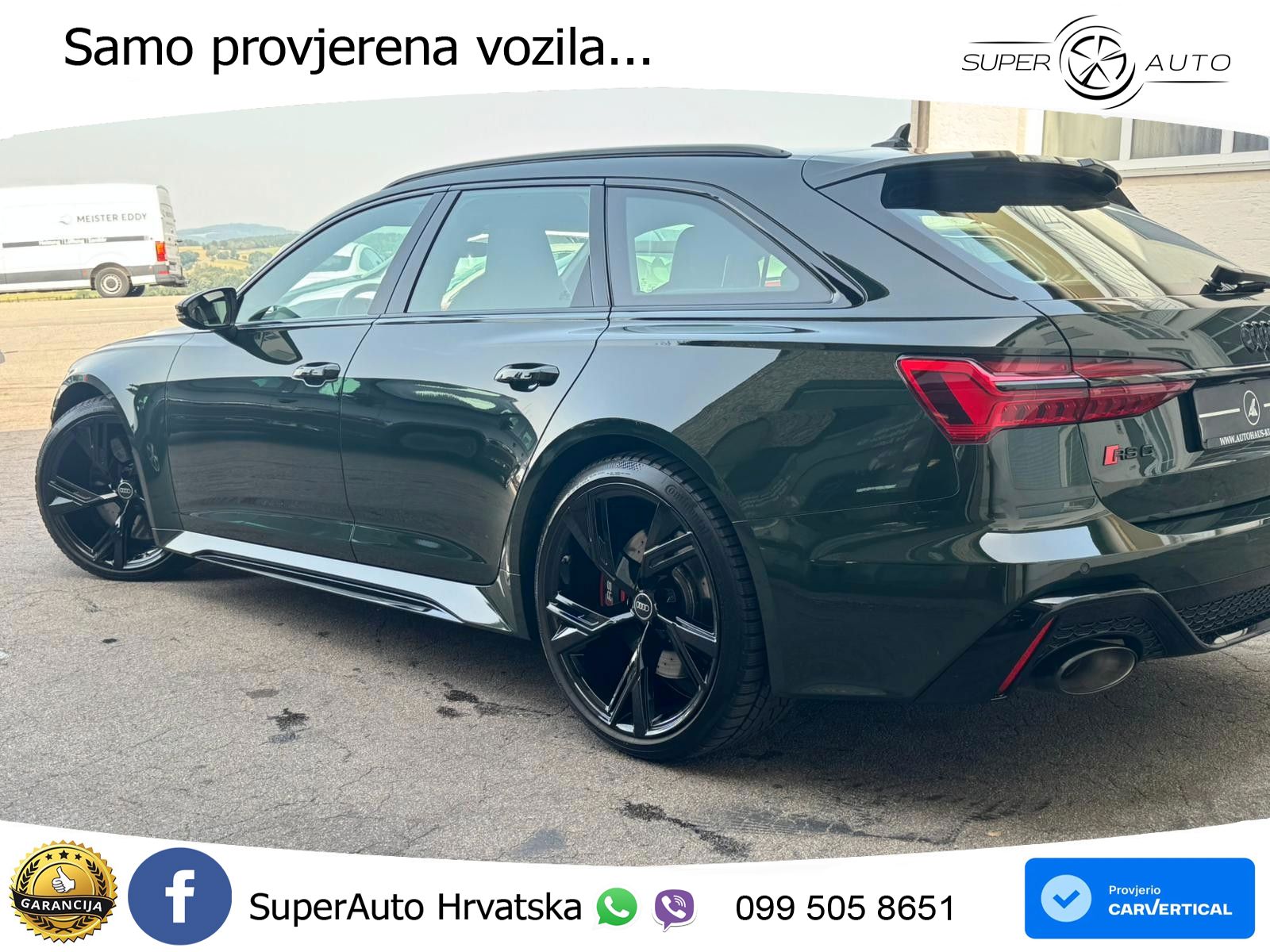 Audi RS6 Avant 4.0 TFSI V8 (600 KS) quattro Tiptronic