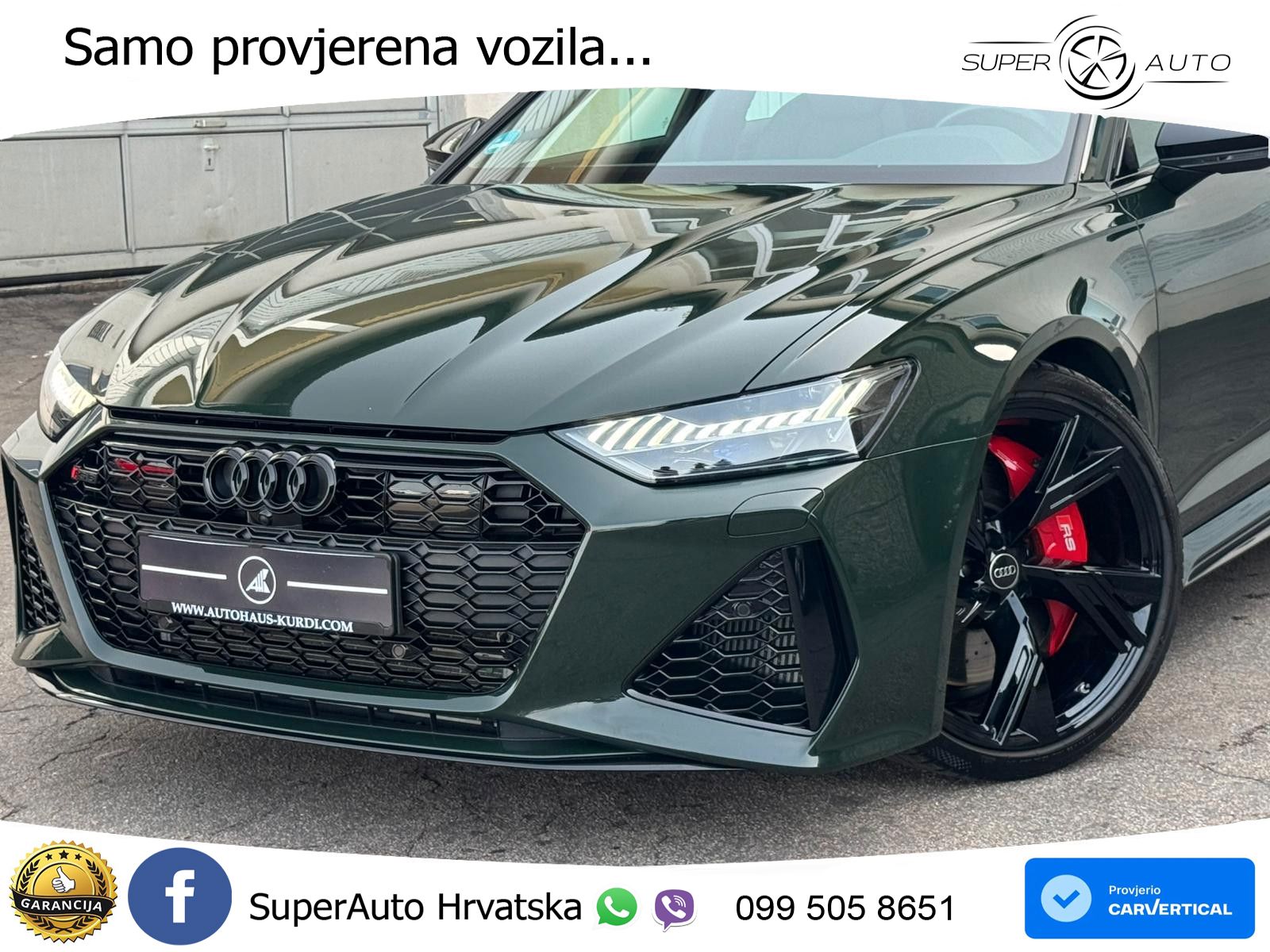 Audi RS6 Avant 4.0 TFSI V8 (600 KS) quattro Tiptronic