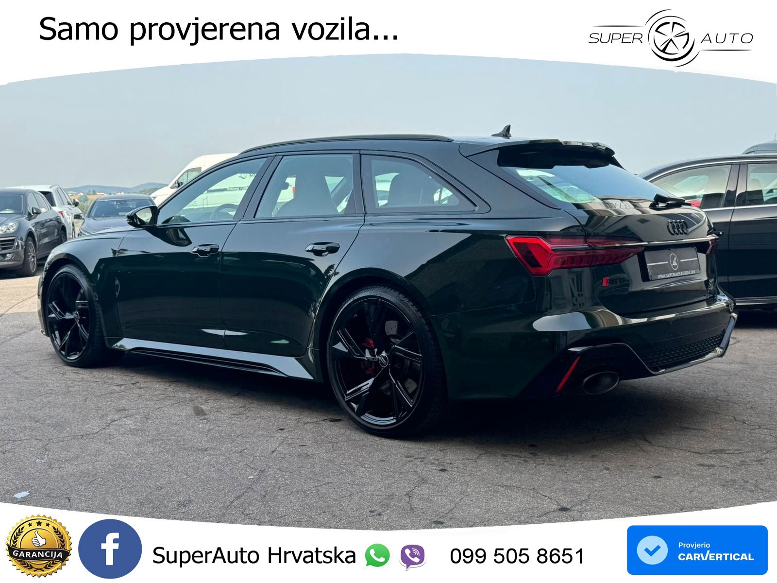 Audi RS6 Avant 4.0 TFSI V8 (600 KS) quattro Tiptronic