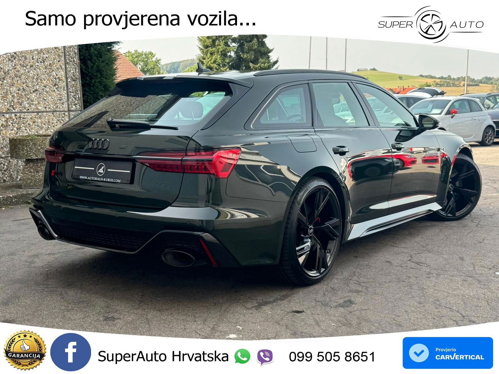 Audi RS6 Avant 4.0 TFSI V8 (600 KS) quattro Tiptronic