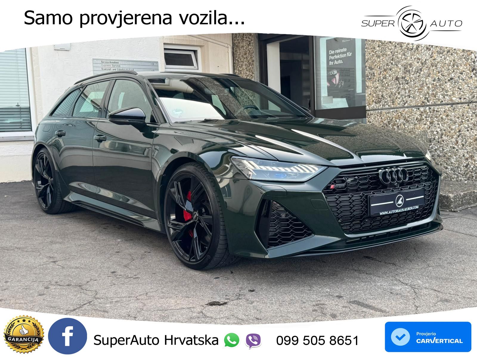 Audi RS6 Avant 4.0 TFSI V8 (600 KS) quattro Tiptronic