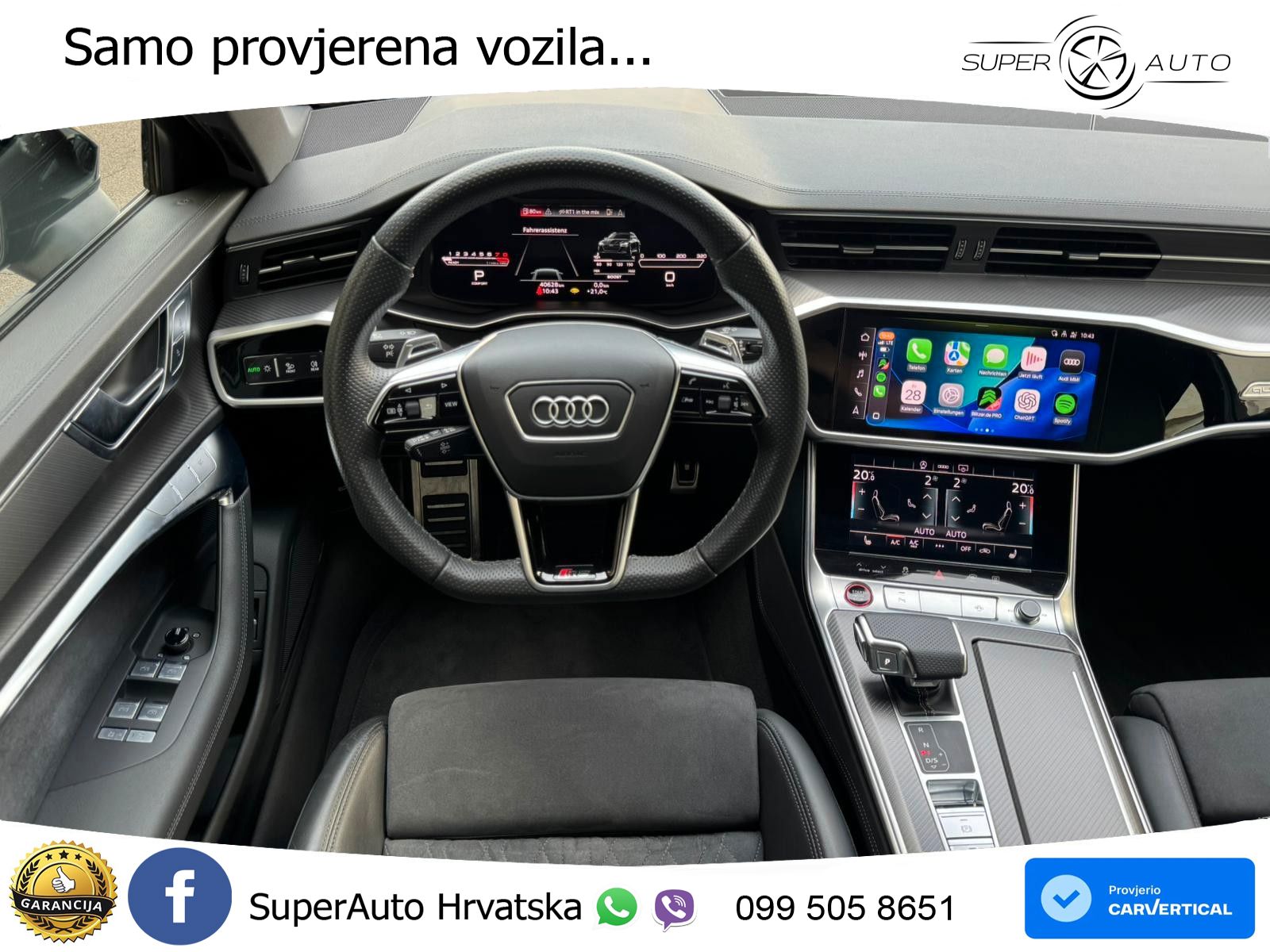 Audi RS6 Avant 4.0 TFSI V8 (600 KS) quattro Tiptronic