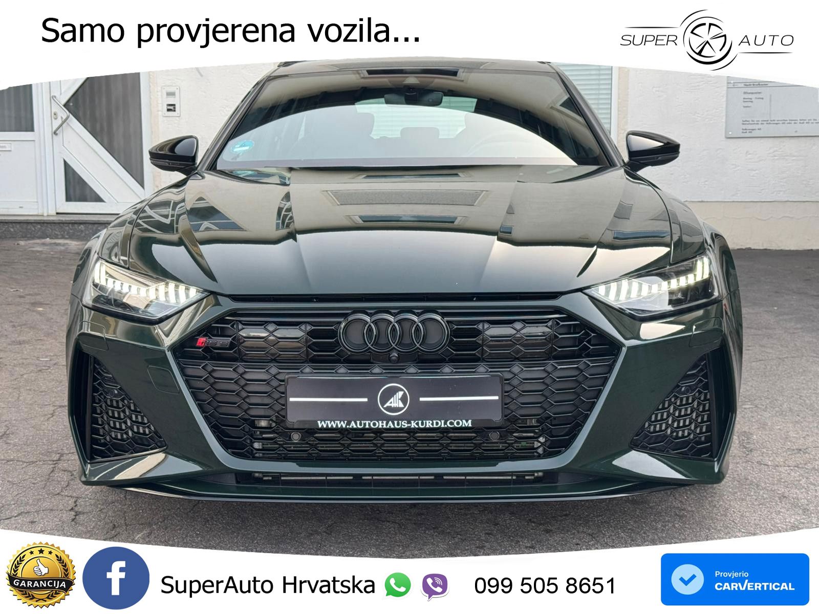 Audi RS6 Avant 4.0 TFSI V8 (600 KS) quattro Tiptronic
